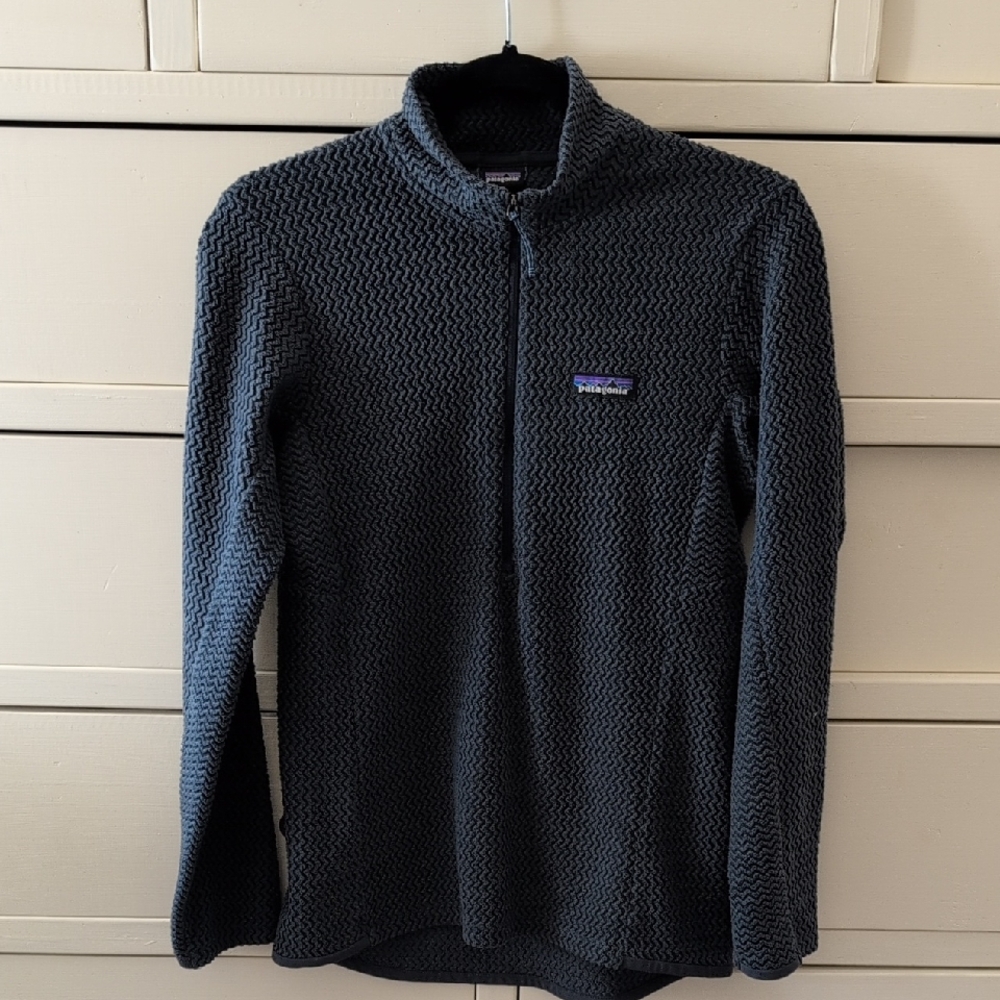 Patagonia R1 Air Fleece Jacket - Dark Gray Charcoal, Small, Women's